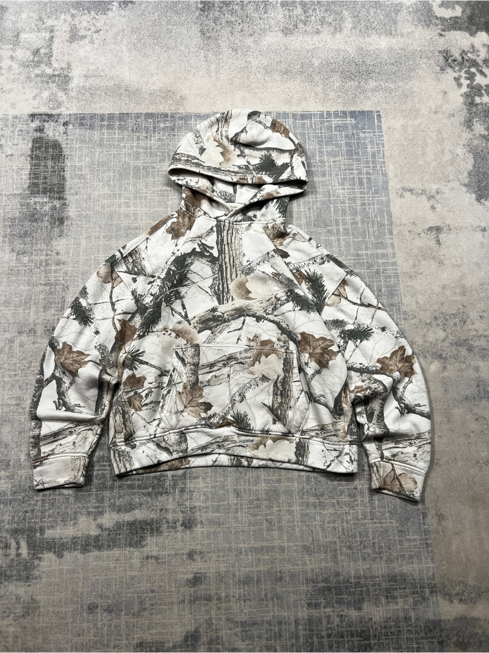 Boxy Camo Hollister hoodie